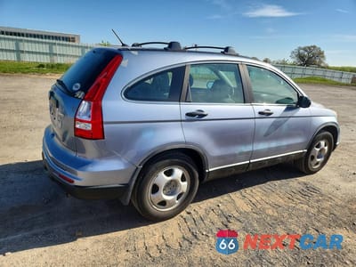 Trzecie zdjęcie samochodu z tyłu: 2010 HONDA CR-V LX VIN:5J6RE4H31AL087397 - miniatura