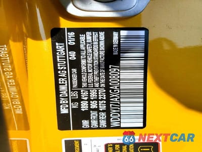 Zdjęcie 12 z 12 samochodu: 2016 MERCEDES-BENZ AMG GT S VIN:WDDYJ7JAXGA008097 - miniatura
