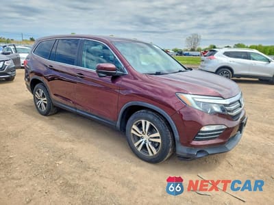 Czwarte zdjęcie samochodu z boku: 2016 HONDA PILOT EXL VIN:5FNYF6H56GB036453 - miniatura
