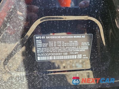 Zdjęcie 13 z 13 samochodu: 2025 BMW X3 30 XDRIVE VIN:5UX53GP06S9081188 - miniatura