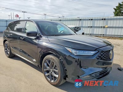 Czwarte zdjęcie samochodu z boku: 2022 ACURA MDX A-SPEC VIN:5J8YE1H01NL050900 - miniatura