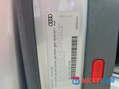 Zdjęcie 12 z 12 samochodu: 2021 AUDI A6 PREMIUM PLUS VIN:WAUL2AF21MN043483 - miniatura