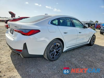 Trzecie zdjęcie samochodu z tyłu: 2025 BMW I4 EDRIVE 40 VIN:WBY23HD05SFU65915 - miniatura