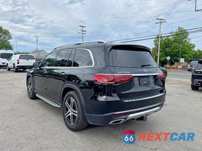 Trzecie zdjęcie samochodu z tyłu: 2020 MERCEDES-BENZ GLS 450 4MATIC VIN:4JGFF5KE9LA167269 - miniatura