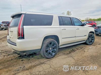 Trzecie zdjęcie samochodu z tyłu: 2015 CADILLAC ESCALADE ESV LUXURY VIN:1GYS4HKJ8FR184670 - miniatura