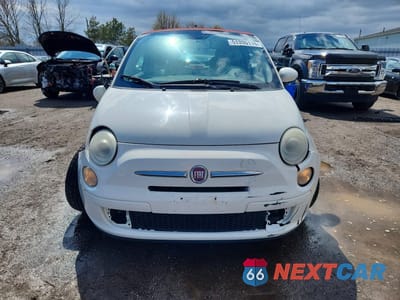 Piąte zdjęcie samochodu w środku: 2012 FIAT 500 POP VIN:3C3CFFDR4CT130849 - miniatura