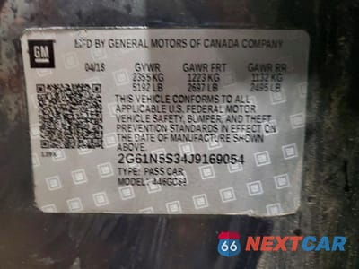 Zdjęcie 13 z 13 samochodu: 2018 CADILLAC XTS LUXURY VIN:2G61N5S34J9169054 - miniatura