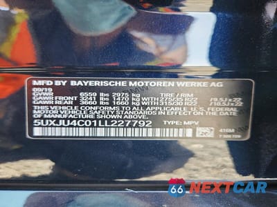 Zdjęcie 13 z 13 samochodu: 2020 BMW X5 M50I VIN:5UXJU4C01LL227792 - miniatura