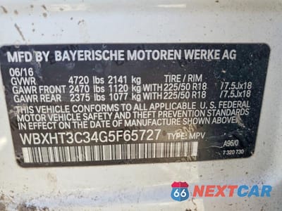 Zdjęcie 13 z 13 samochodu: 2016 BMW X1 XDRIVE28I VIN:WBXHT3C34G5F65727 - miniatura