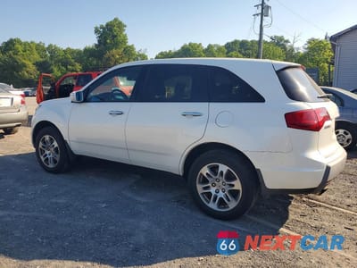 Drugie zdjęcie samochodu z przodu: 2007 ACURA MDX TECHNOLOGY VIN:2HNYD28427H544557 - miniatura