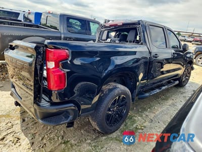 Trzecie zdjęcie samochodu z tyłu: 2025 CHEVROLET SILVERADO C1500 CUSTOM VIN:3GCPABEK9SG371299 - miniatura