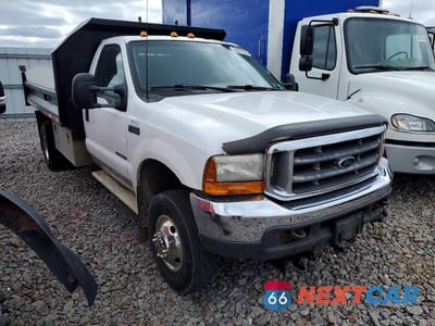 1999 FORD F350 SUPER DUTY DUMP TRUCK 1FDWF37FXXEC62430 - główne zdjęcie licytacji z USA - miniatura