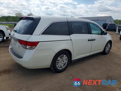 Trzecie zdjęcie samochodu z tyłu: 2016 HONDA ODYSSEY LX VIN:5FNRL5H24GB030941 - miniatura