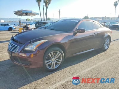2009 INFINITI G37 CONVERTIBLE BASE JNKCV66E69M723537 - główne zdjęcie licytacji z USA - miniatura