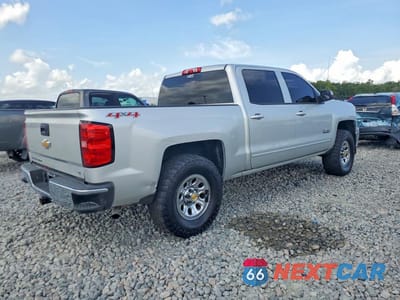 Trzecie zdjęcie samochodu z tyłu: 2015 CHEVROLET SILVERADO K1500 LT VIN:3GCUKREC0FG194701 - miniatura