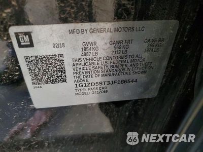 Zdjęcie 12 z 12 samochodu: 2018 CHEVROLET MALIBU LT VIN:1G1ZD5ST3JF186544 - miniatura