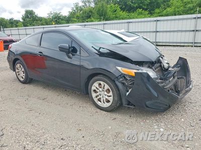 Czwarte zdjęcie samochodu z boku: 2015 HONDA CIVIC VIN:2HGFG3B51FH522576 - miniatura