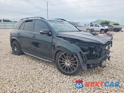 Czwarte zdjęcie samochodu z boku: 2022 MERCEDES-BENZ GLE 350 VIN:4JGFB4JB3NA748136 - miniatura