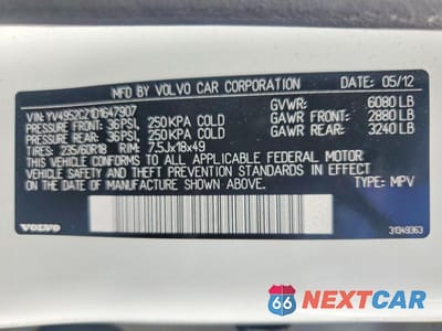 Zdjęcie 14 z 14 samochodu: 2013 VOLVO XC90 3.2 VIN:YV4952CZ1D1647907 - miniatura