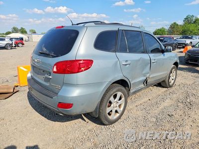 Trzecie zdjęcie samochodu z tyłu: 2009 HYUNDAI SANTA FE SE VIN:5NMSH73E69H295328 - miniatura