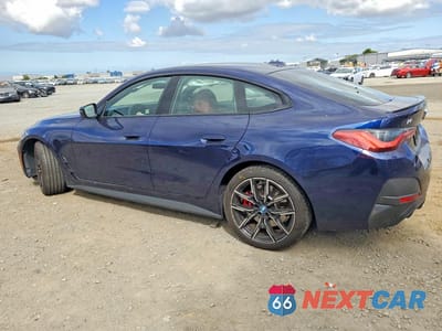 Drugie zdjęcie samochodu z przodu: 2023 BMW I4 EDRIVE 40 VIN:WBY73AW03PFN46137 - miniatura