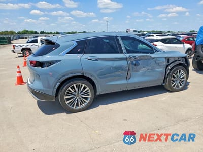Trzecie zdjęcie samochodu z tyłu: 2024 INFINITI QX50 SENSORY VIN:3PCAJ5EBXRF102400 - miniatura
