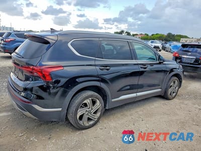 Trzecie zdjęcie samochodu z tyłu: 2022 HYUNDAI SANTA FE SEL VIN:5NMS24AJ9NH388970 - miniatura