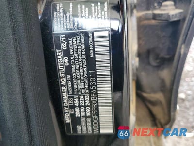 Zdjęcie 12 z 12 samochodu: 2011 MERCEDES-BENZ C VIN:WDDGF5EBXBF653011 - miniatura