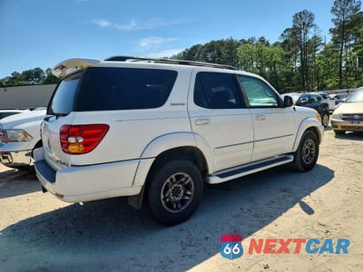 Trzecie zdjęcie samochodu z tyłu: 2003 TOYOTA SEQUOIA LIMITED VIN:5TDBT48AX3S169691 - miniatura