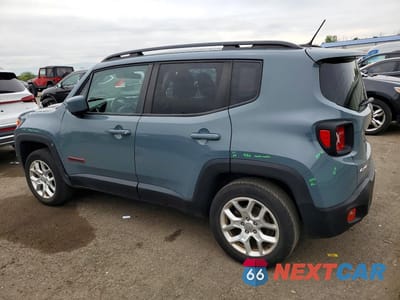 Drugie zdjęcie samochodu z przodu: 2017 JEEP RENEGADE LATITUDE VIN:ZACCJBBB2HPG32363 - miniatura