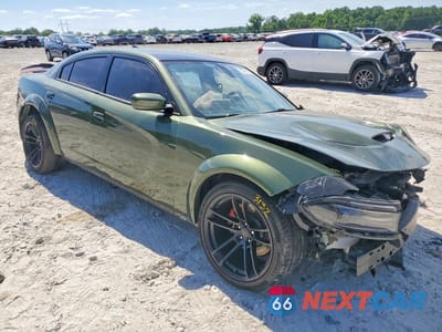 Czwarte zdjęcie samochodu z boku: 2018 DODGE CHARGER R VIN:2C3CDXCT4JH260905 - miniatura