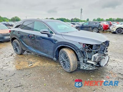 Czwarte zdjęcie samochodu z boku: 2025 LEXUS RX 350H PREMIUM VIN:2T2BBMCAXSC087456 - miniatura