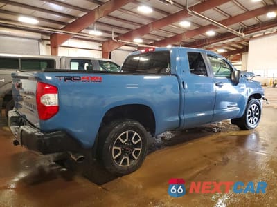 Trzecie zdjęcie samochodu z tyłu: 2019 TOYOTA TUNDRA SR VIN:5TFUY5F18KX807562 - miniatura