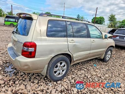Trzecie zdjęcie samochodu z tyłu: 2007 TOYOTA HIGHLANDER BASE VIN:JTEDP21A270134031 - miniatura