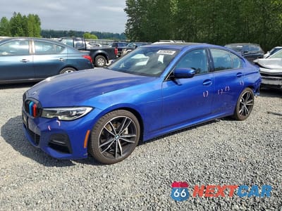2019 BMW 330XI WBA5R7C59KFH31490 - główne zdjęcie licytacji z USA - miniatura