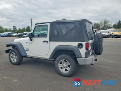 Drugie zdjęcie samochodu z przodu: 2014 JEEP WRANGLER SPORT VIN:1C4AJWAG2EL192382 - miniatura