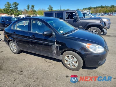 Czwarte zdjęcie samochodu z boku: 2011 HYUNDAI ACCENT GLS VIN:KMHCN4AC6BU534433 - miniatura