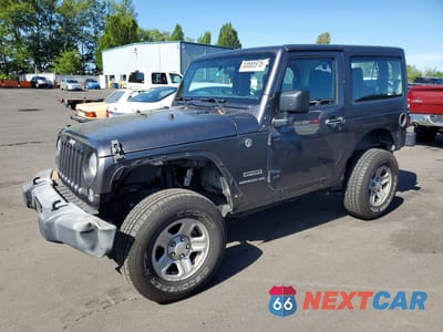 2016 JEEP WRANGLER SPORT 1C4AJWAG3GL296172 - główne zdjęcie licytacji z USA - miniatura