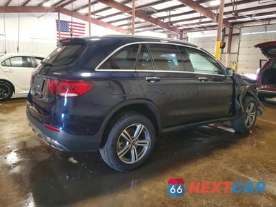 Trzecie zdjęcie samochodu z tyłu: 2022 MERCEDES-BENZ GLC 300 4MATIC VIN:W1N0G8EB4NG077045 - miniatura