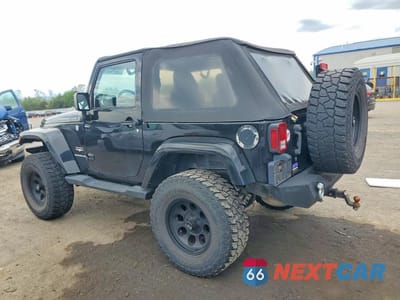 Drugie zdjęcie samochodu z przodu: 2012 JEEP WRANGLER SAHARA VIN:1C4AJWBG7CL101795 - miniatura