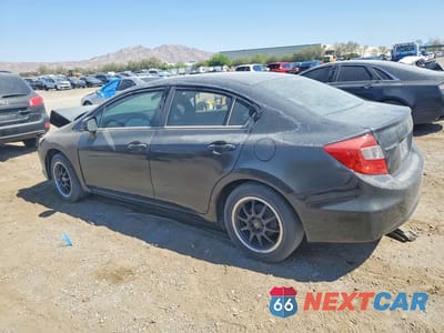 Drugie zdjęcie samochodu z przodu: 2012 HONDA CIVIC LX VIN:2HGFB2F55CH611095 - miniatura