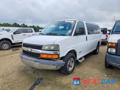 2003 CHEVROLET EXPRESS G2500 1GNGG25U631213638 - główne zdjęcie licytacji z USA - miniatura