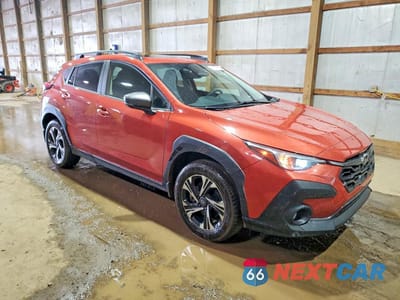 Czwarte zdjęcie samochodu z boku: 2024 SUBARU CROSSTREK PREMIUM VIN:JF2GUADC9RH323525 - miniatura