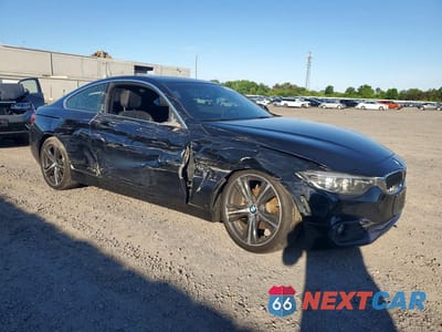 Czwarte zdjęcie samochodu z boku: 2018 BMW 430I VIN:WBA4W3C53JAC97415 - miniatura
