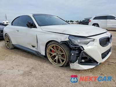 Czwarte zdjęcie samochodu z boku: 2022 BMW M240XI VIN:3MW53CM0XN8C49182 - miniatura