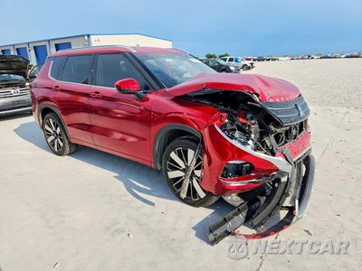 Czwarte zdjęcie samochodu z boku: 2022 MITSUBISHI OUTLANDER SEL VIN:JA4J3VA82NZ059755 - miniatura
