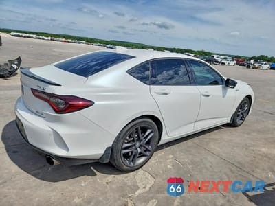 Trzecie zdjęcie samochodu z tyłu: 2024 ACURA TLX A-SPEC VIN:19UUB6F56RA000403 - miniatura
