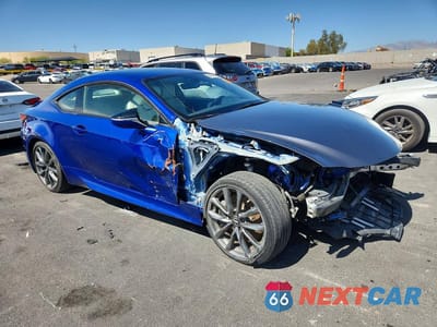 Czwarte zdjęcie samochodu z boku: 2021 LEXUS RC 350 F SPORT VIN:JTHGZ5BC3M5023367 - miniatura