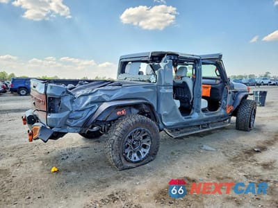 Trzecie zdjęcie samochodu z tyłu: 2022 JEEP GLADIATOR MOJAVE VIN:1C6JJTEG7NL167784 - miniatura