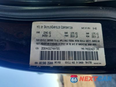 Zdjęcie 12 z 12 samochodu: 2007 DODGE CHARGER BASE VIN:2B3KA43G27H647691 - miniatura